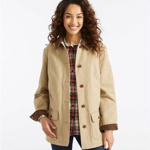 L.L. Bean Barn Chore Coat Tan